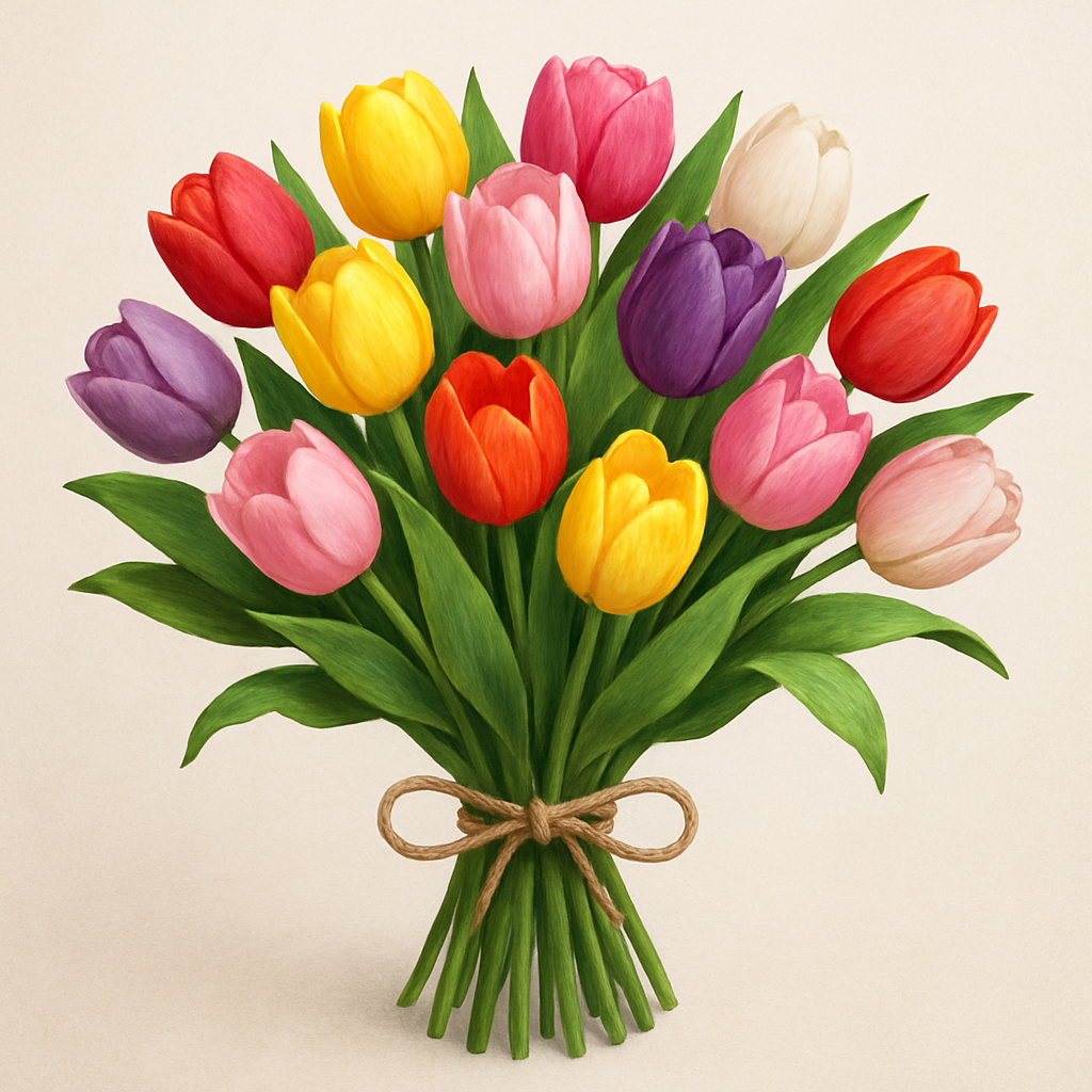 Tulip bouquet